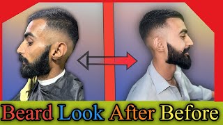 beard styles for men beard before and after beard by face shape beard fade tutorial Man beard 2024 [upl. by Refinnaej]