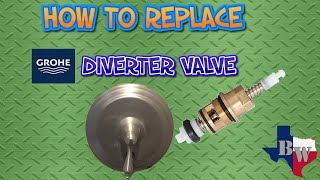 Grohe Diverter Valve replacement [upl. by Gow]