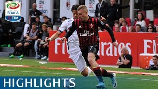 Milan  Empoli  12  Highlights  Giornata 33  Serie A TIM 201617 [upl. by Tri]