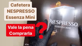 Cafetera NESPRESSO essenza mini Vale la pena comprarla [upl. by Hsan343]