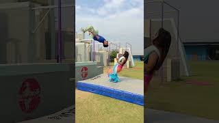 Flip challenge flip backflip stunt gymnast [upl. by Tizes]