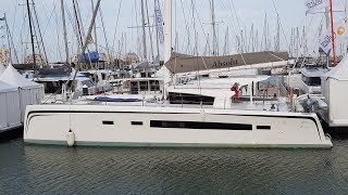 Eos 54 C catamaran 2018 walkthrough at La Grande Motte [upl. by Alleb]