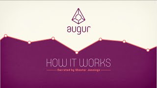 Augur  How A Decentralized Prediction Market Works Narrated by Shooter Jennings [upl. by Olmstead]