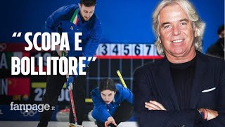 Ivan Zazzaroni svilisce il curling “Una scopa con un bollitore ma come siamo ridotti” [upl. by Cho]