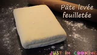 Recette de base n°5   La pâte levée feuilletée [upl. by Zetrac63]