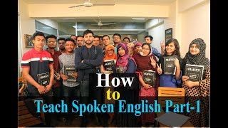 How to Teach Spoken English Part1 SHAFINS [upl. by Cruce]