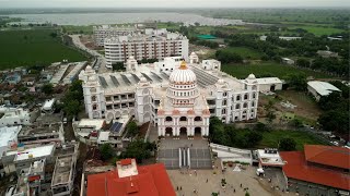 Solar panels Installation at Kashtbhanjandev Bhojanalay at Sarangpur Dham  Gujarat by Goldi Solar [upl. by Esirehc]