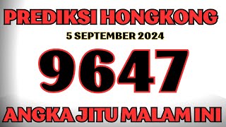 PREDIKSI HK 5 SEPTEMBER 2024  BOCORAN ANGKA HK HARI INI  RUMUS HONGKONG  ANGKA JITU HONGKONG [upl. by Richardson998]