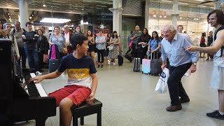 Bohemian Rhapsody Interrupted by Bernie Lookalike Shocked Crowd Cole Lam 12 Years Old [upl. by Gaile]