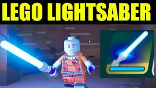 How to get lightsaber in lego fortnite equip a lightsaber [upl. by Hirai]