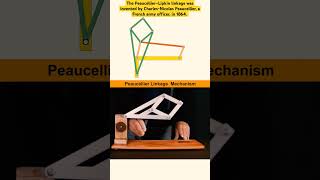 Peaucellier linkages Mechanism mechanism engineering 3ddesign linkage shorts [upl. by Garnes187]