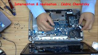 HP dv 6 6165 sf remontage partie 1 sur 3 [upl. by Eisdnyl]