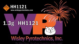 Wisley Pyrotechnics Inc HH1121 49 Shot Firework Cake [upl. by Bocock]