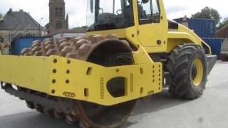 Rouleau bille pneus pied de mouton 19 tonnes Bomag BW219PDH4 711005 [upl. by Airat]