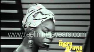 Nina Simone quotWork Songquot Live Merv Griffin Show 1966 [upl. by Atel209]