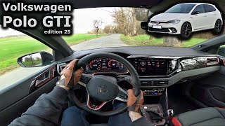 2024 Volkswagen Polo GTI edition 25  POV test drive [upl. by Shurlocke]