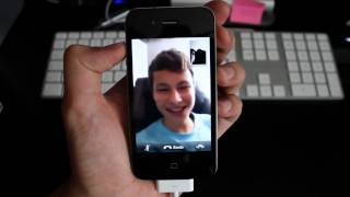 So funktioniert FaceTime iPhone 4  HD [upl. by Poll185]