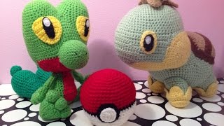 Treecko Turtwig Chingling Crochet Preview [upl. by Graff]