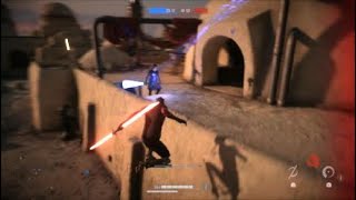 STAR WARS Battlefront 2 Heroes Vs Villains Maul 13 [upl. by Yssor]