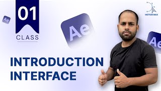 Introduction of After effect For Beginners  Class  01  Hindi aftereffects adobe motionmax0001 [upl. by Akcinat271]