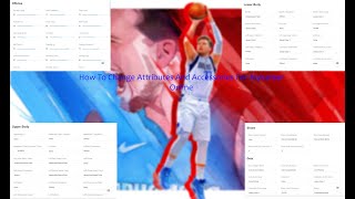 How To Assign Accessories And Adjust Attributes For NBA 2k22 Mycareer Offline [upl. by Pius574]