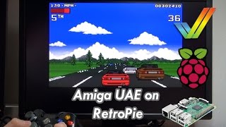 RetroPie Raspberry Pi 3 AMIGA UAE Emulator ClassicWB Turrican Lotus Alien Breed Giana Sister [upl. by Rivy808]