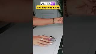 ARIES ♈️ THEY HAVE OPTIONS [upl. by Neelram]