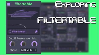 Exploring Kilohearts Filter Table [upl. by Samuella]