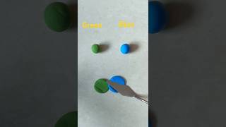 Sea green colour making interesting video satisfyingcolourmixing youtubeshorts [upl. by Worlock]