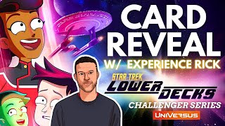 CARD REVEAL Star Trek Lower Decks Challenger Series by Universus [upl. by Jessica]