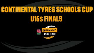 LIVE  Continental Tyres Schools Cup Under 15 Finals  StoneX Stadium [upl. by Lyall]