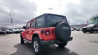 2020 Jeep Wrangler Unlimited Sahara 4x4 [upl. by Orvah]