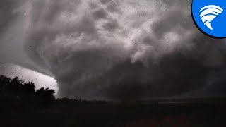 4K MASSIVE WEDGE TORNADO in Linneus Missouri [upl. by Keyser]