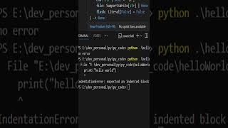 3 common errors and how to fix it in python [upl. by Eelnodnarb919]