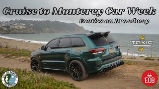 Hosting a Cruise to Exotics on Broadway for Monterey Car Week [upl. by Anitnerolf200]