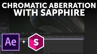 How to add Chromatic Aberration with Sapphire in Adobe After Effects [upl. by Shelton]