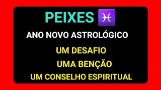 PEIXES ♓️ O QUE O ANO NOVO ASTROLÓGICO TE RESERVA tarot [upl. by Drofkcor]