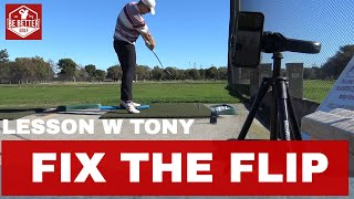 How to FIX the FLIP Release with DRIVER LESSON with Tony Luczak PGA BE BETTER GOLF [upl. by Waverley]