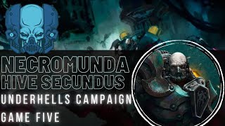 Necromunda  Hive Secundus  Underhells Campaign Battle Report  Purge The Malstrain [upl. by Bethel]