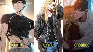 ES OBLIGADA a CASARSE con el OTAKU de la CLASE sin SABER ERA UN BOMBOM👫 Resumen Manhwa [upl. by Ayotac]