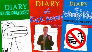 Diary Of A Wimpy Kid Fan Covers Are Weird 10 WTF [upl. by Jerry]