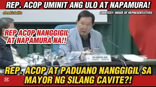 REP ACOP NAPAMURA NA SA INIT NG ULO SA MAYOR NG SILANG CAVITE [upl. by Feinstein514]