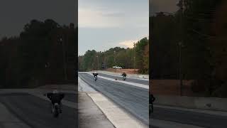 Mini bikes racing at the Dragway dragracing minibikes noprepracing  wareshoalsdragway fyp [upl. by Massiw]