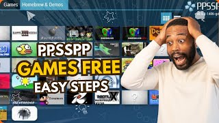 2024🔥 How To Play PspGames On Pc Or Laptop  Very Easy Guide  Download amp Play [upl. by Nytsrik626]