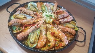 paellademarisco بايلابفواكهالبحر [upl. by Sivraj]