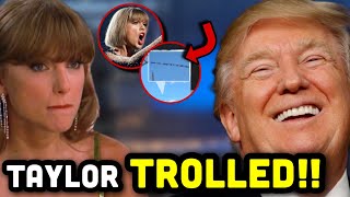 Taylor Swift FREAKS OUT MidPerformance as ‘TRUMP 2024’ Banners Fly Over Concert – Swifties LOSE IT [upl. by Ztnarf]