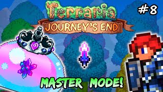 Queen Slime in MASTER MODE Terraria 14 Journeys End Lets Play 8  Melee Class Playthrough [upl. by Anit]