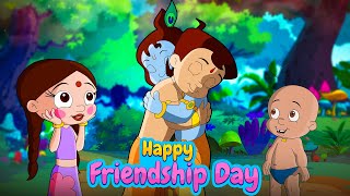 Chhota Bheem aur Krishna  सबसे अनोखी दोस्ती  Cartoon for kids  Friendship Day Special Video [upl. by Naerda]