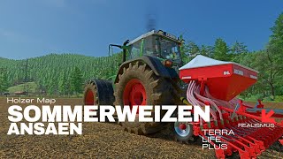 LS 22 – Sommerweizen ansäen  Holzer Map Terra Life Plus  LANDWIRTSCHAFTS SIMULATOR 22 [upl. by Aihpled]