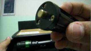 Review  Flashlight  Ultrafire Power Style CREE LED Q5 by F4NG [upl. by Nhguaved972]